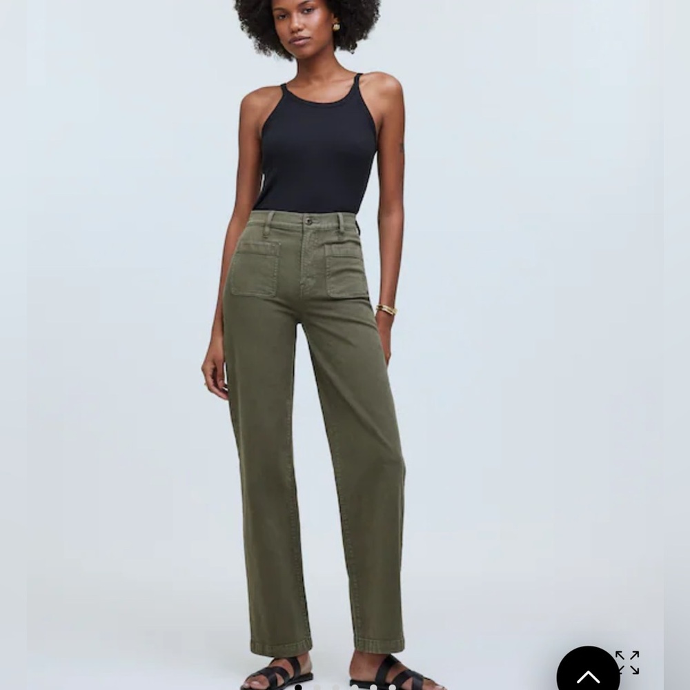 NWT Madewell Emmett Wide Leg Pants